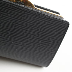 Louis Vuitton Epi French Purse Wallet Black