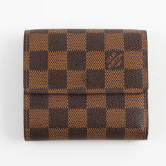 Louis Vuitton Bi-Fold Wallet Damier Ebene