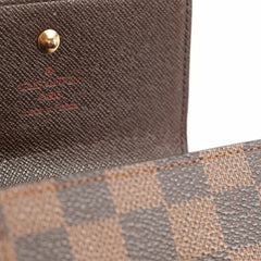 Louis Vuitton Bi-Fold Wallet Damier Ebene