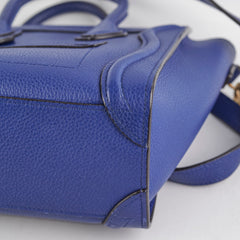 Celine Luggage Nano Blue