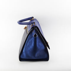 Celine Trapeze Medium Blue/Navy