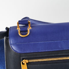 Celine Trapeze Medium Blue/Navy