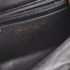 Chanel Mini Square Lambskin Black