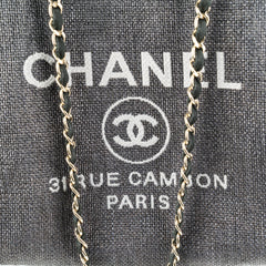 Chanel Deauville Medium Black Tote