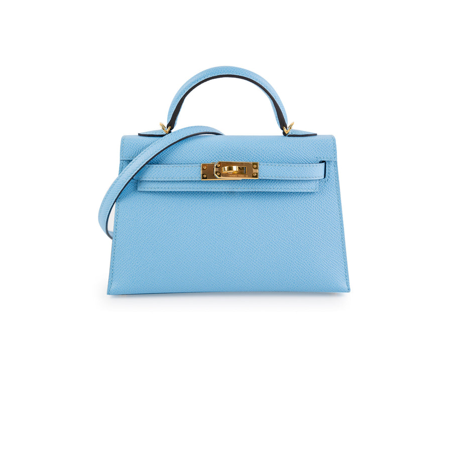 Hermes Rouge Casaque Epsom Constance Mini 18 Handbag Bag Kelly