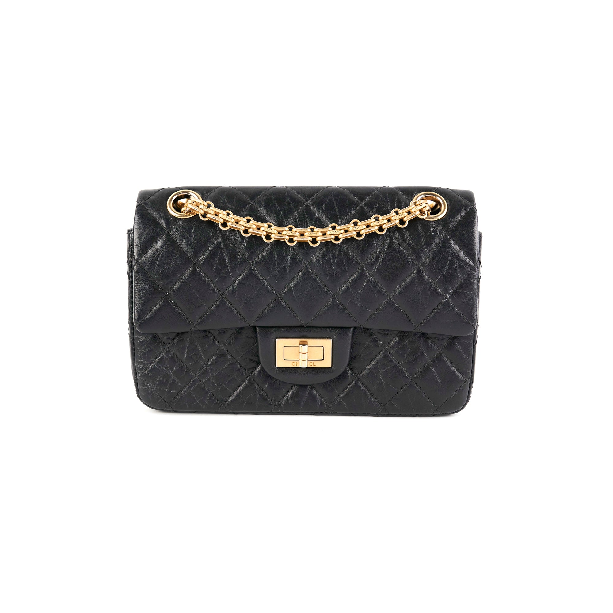 Chanel Reissue Wristlet Wallet Black - THE PURSE AFFAIR