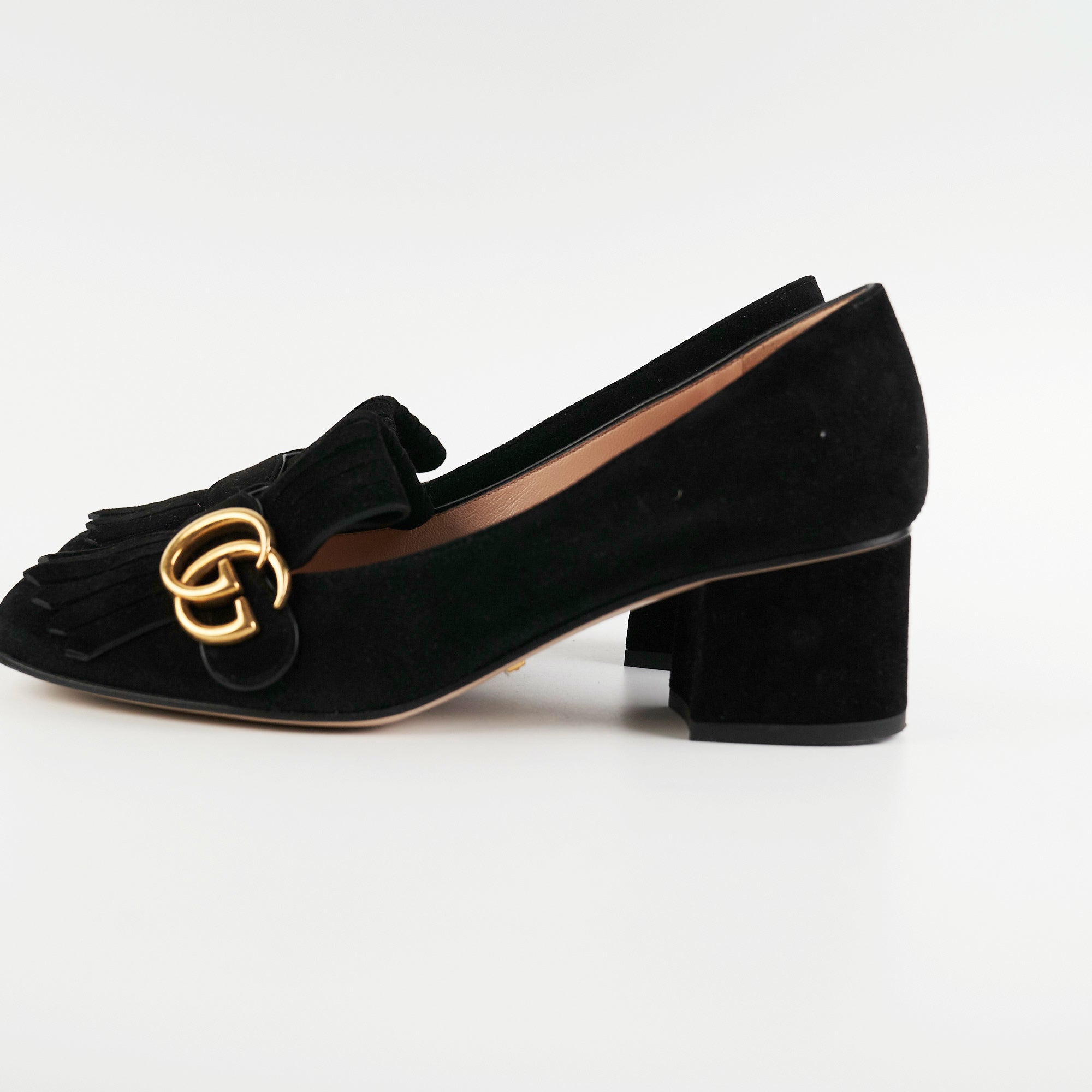 Size 38/5 Gucci Marmont heels - Lamamlaka - Vintage Styles