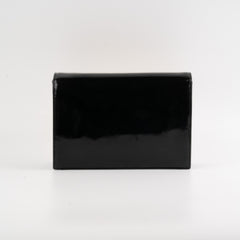 Chanel Vintage Patent Graphic Clutch