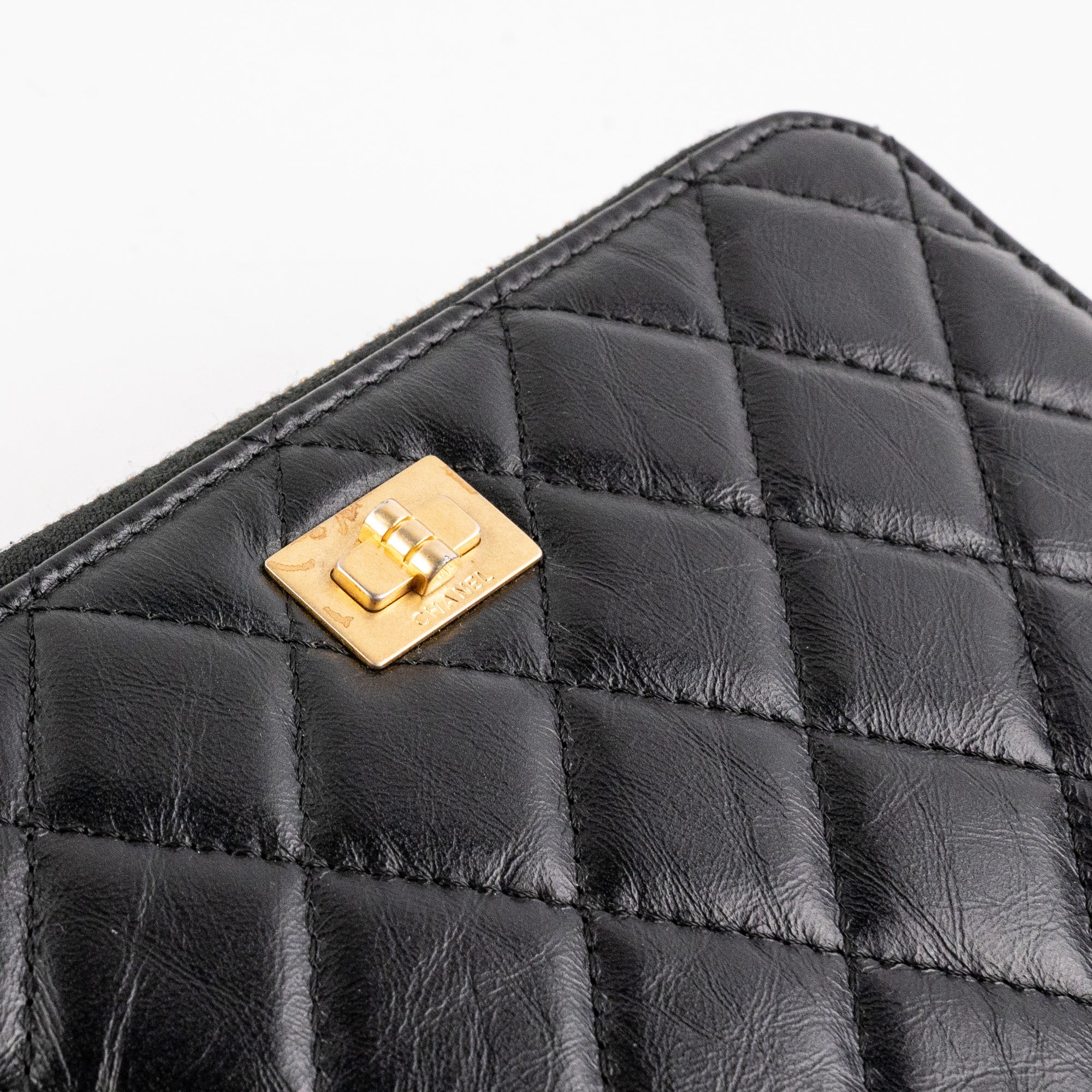 Chanel Reissue Wristlet Wallet Black - THE PURSE AFFAIR