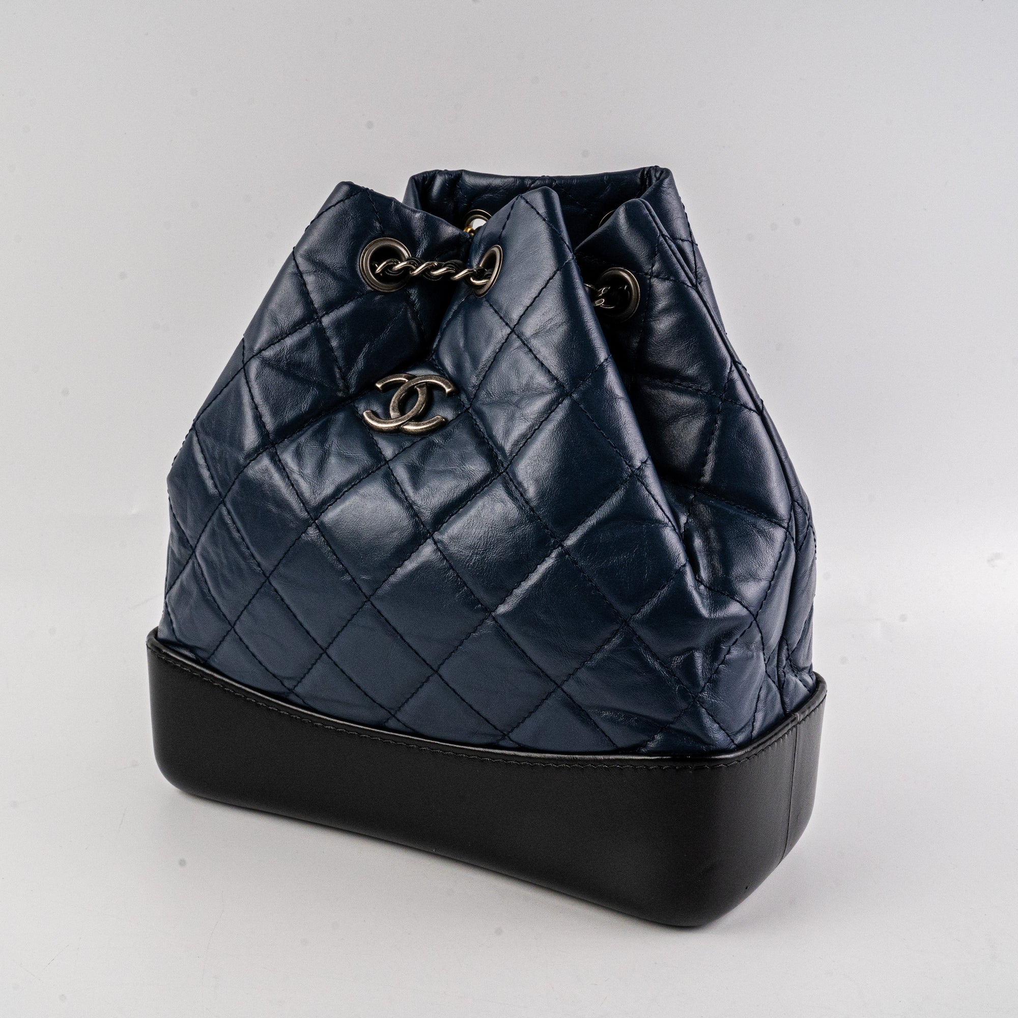 Chanel Gabrielle Tweed Backpack - THE PURSE AFFAIR