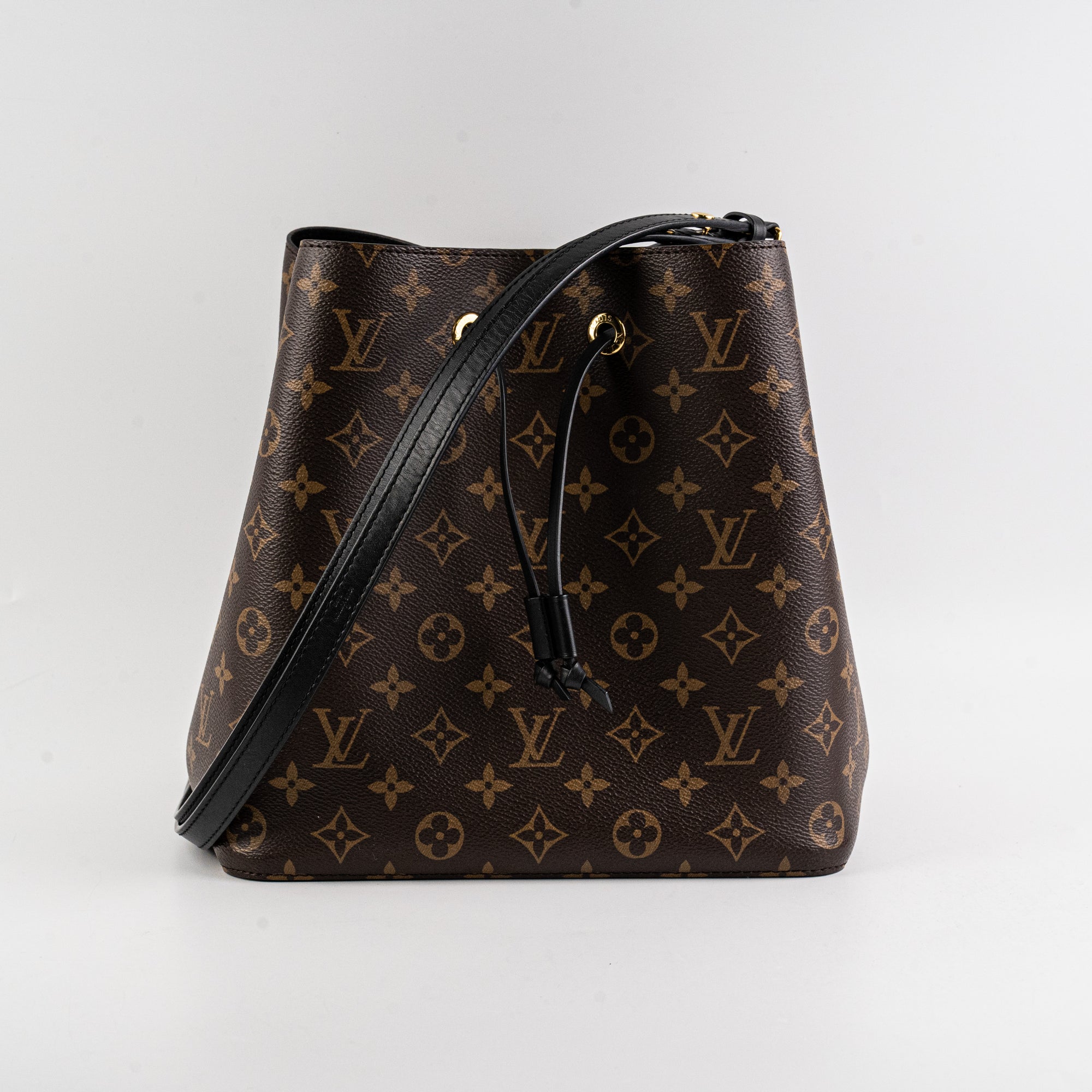 tas shoulder-bag Louis Vuitton Neo Noe Monogram Black/Brown Shoulder Bag