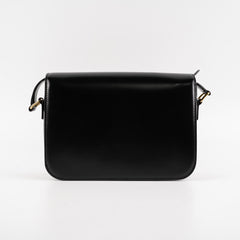 Celine Triomphe Medium Black Crossbody Bag