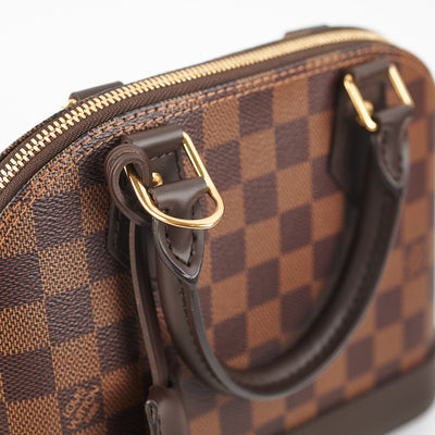 Louis Vuitton Alma BB Damier Ebene - THE PURSE AFFAIR