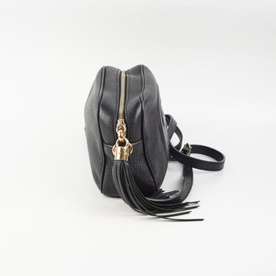 Gucci Soho Disco Crossbody Bag Black - THE PURSE AFFAIR