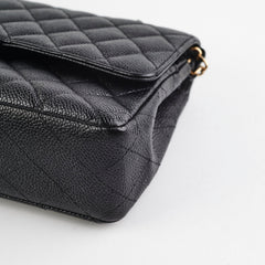 Chanel Medium/Large Double Classic Flap Black