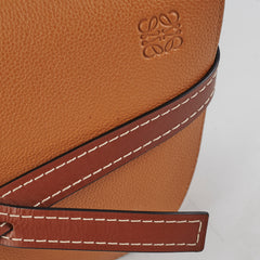 Loewe Medium Gate Bag Grained Calfskin Brown