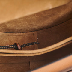 Loewe Medium Gate Bag Grained Calfskin Brown