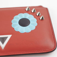 Fendi Red Key Pouch