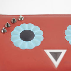 Fendi Red Key Pouch