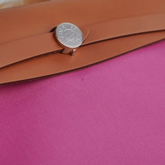 Hermes Herbag 31 Rose Bubblegum - U Stamp