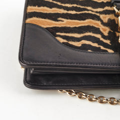 Gucci Zebra Print Calf Hair Broadway Bag