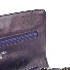 Chanel Reissue Patent Wallet On Chain WOC Purple