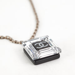 Chanel Logo Square Necklace Costume Jewellery