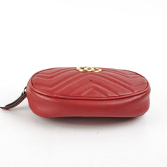 Gucci Marmont Belt Bag Red