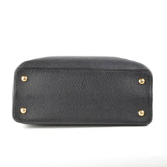 Louis Vuitton Capucines Black MM