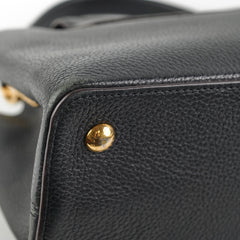 Louis Vuitton Capucines Black MM