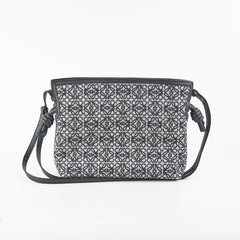 Loewe Flamenco Anagram Navy Black