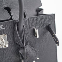 Hermes Birkin 25 Black W Stamp 2024