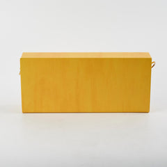 Fendi Horizontal Box Shoulder Bag Yellow