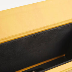 Fendi Horizontal Box Shoulder Bag Yellow