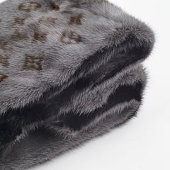 Louis Vuitton Fur Scarf Reverse Monogram