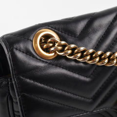 Gucci Marmont Small Black Shoulder Bag