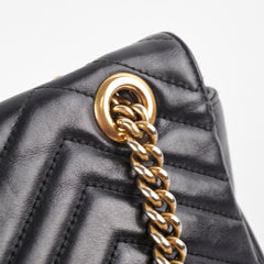 Gucci Marmont Small Black Shoulder Bag