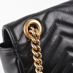 Gucci Marmont Small Black Shoulder Bag