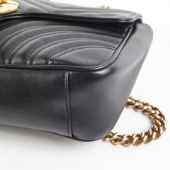 Gucci Marmont Small Black Shoulder Bag