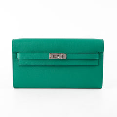 Hermes Kelly To Go Vert Jade - U Stamp 2022