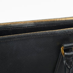 Prada Medium Galleria Black Leather