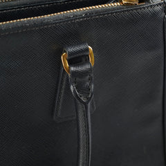 Prada Medium Galleria Black Leather