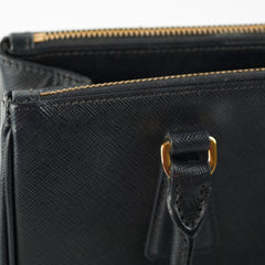 Prada Medium Galleria Black Leather