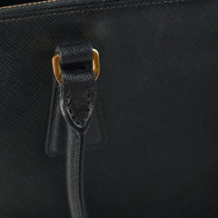 Prada Medium Galleria Black Leather