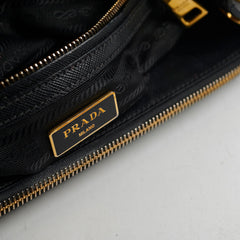 Prada Medium Galleria Black Leather