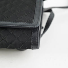 Prada Quilted Nylon Wallet On Chain WOC Black