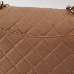 Chanel Caviar Seasonal Flap Beige 24 Series