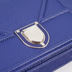 4/7 DOTD - Dior Diorama Wallet On Chain WOC Blue Bag