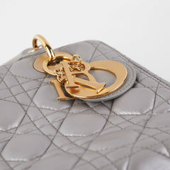 Christian Dior Medium Lady Dior Grey