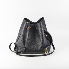 Louis Vuitton NeoNoe MM Monogram Empreinte Black